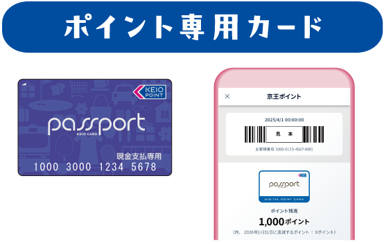 ポイント専用カード
