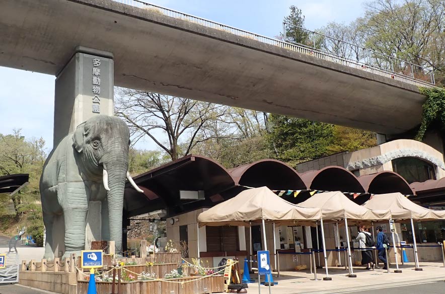 【多摩動物公園】入場券ペア分+園内クーポン券(1,500円分) イメージ